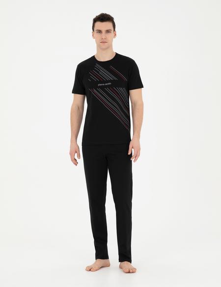 Siyah Kısakol Pijama Takımı - 50294246018