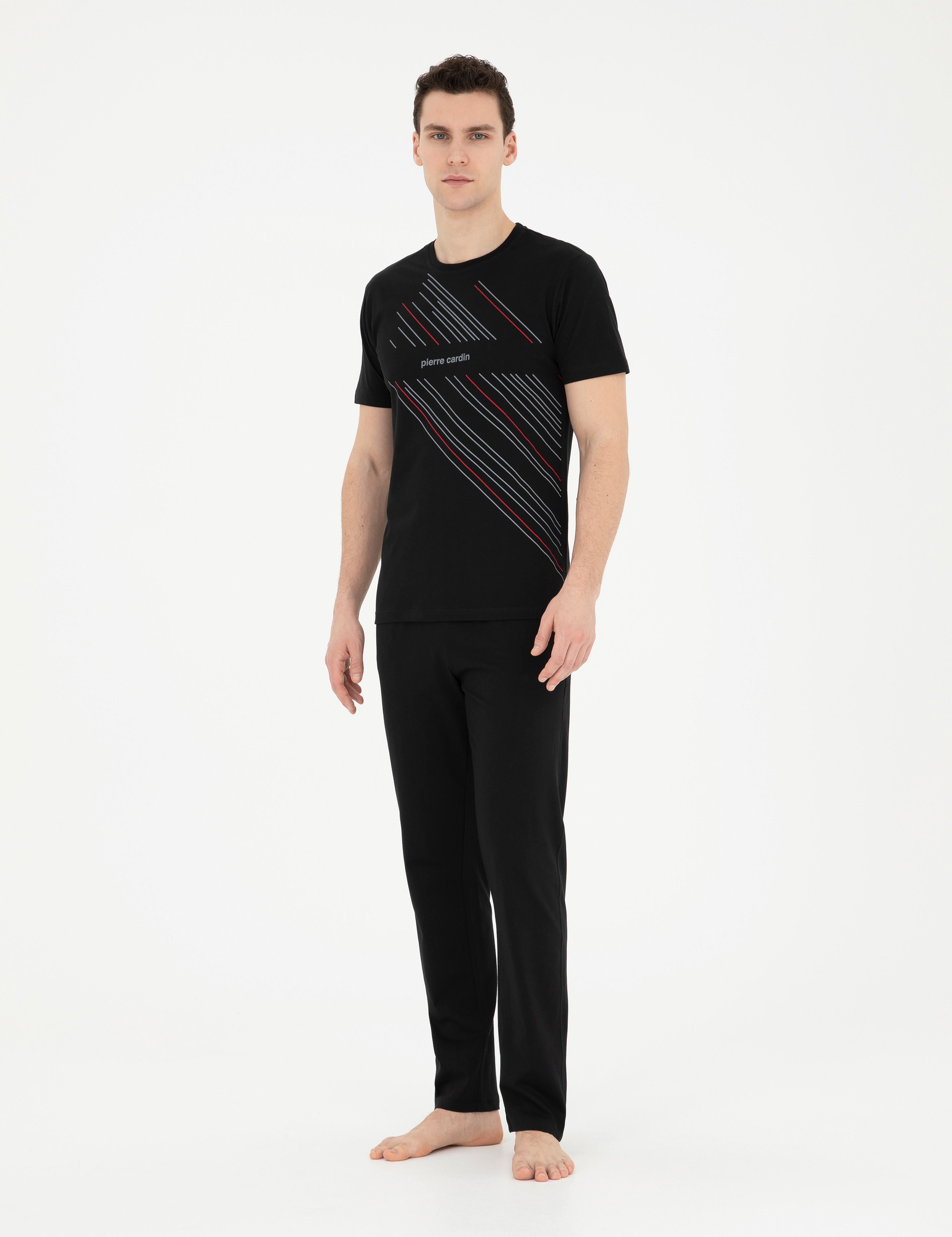 Siyah Kısakol Pijama Takımı - Image 4