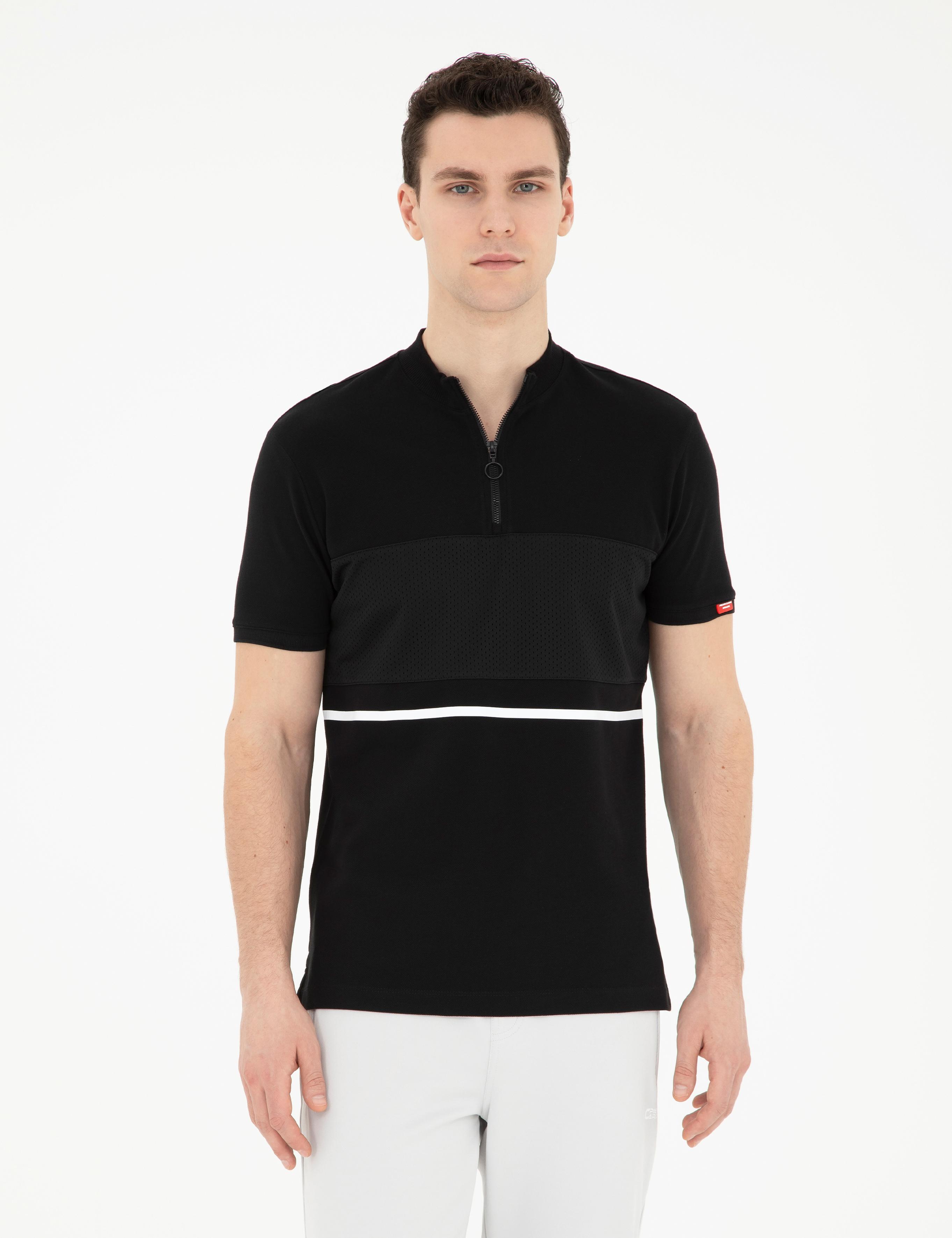 Siyah Slim Fit Tişört