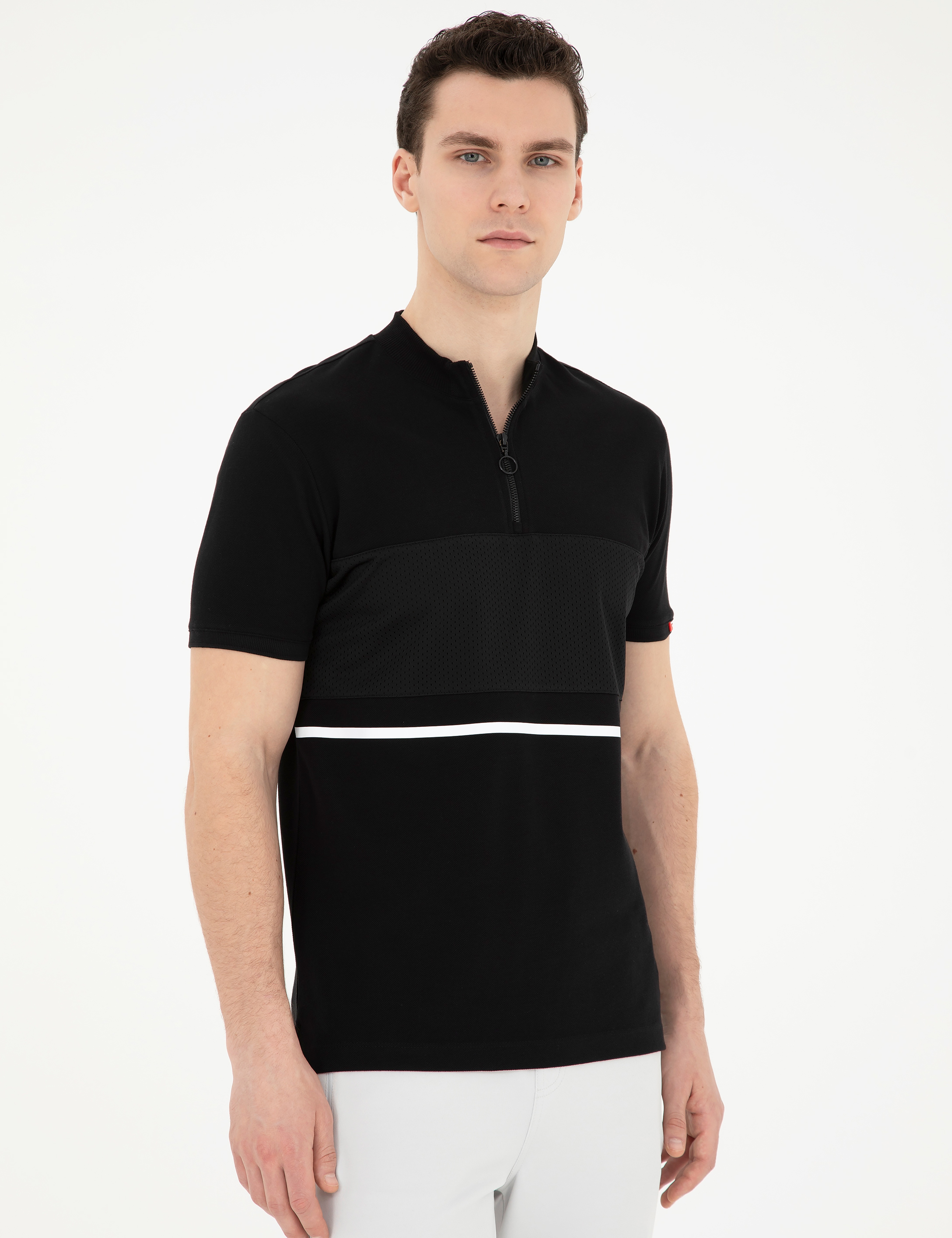 Siyah Slim Fit Tişört