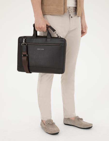 Erkek Deri Kahverengi Evrak Çantası - 50288758001