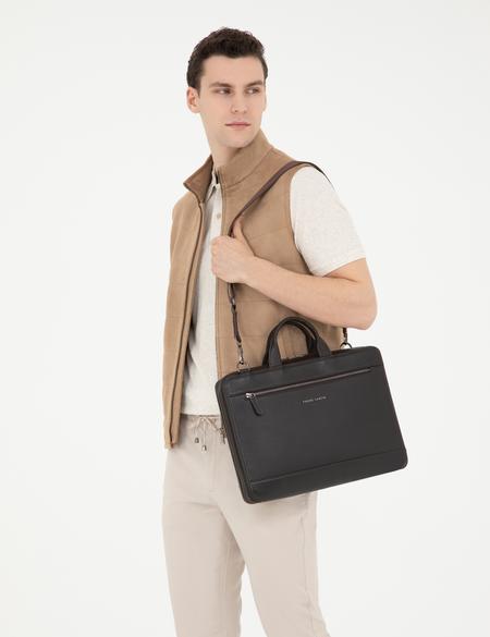 Erkek Deri Kahverengi Evrak Çantası - 50288758001