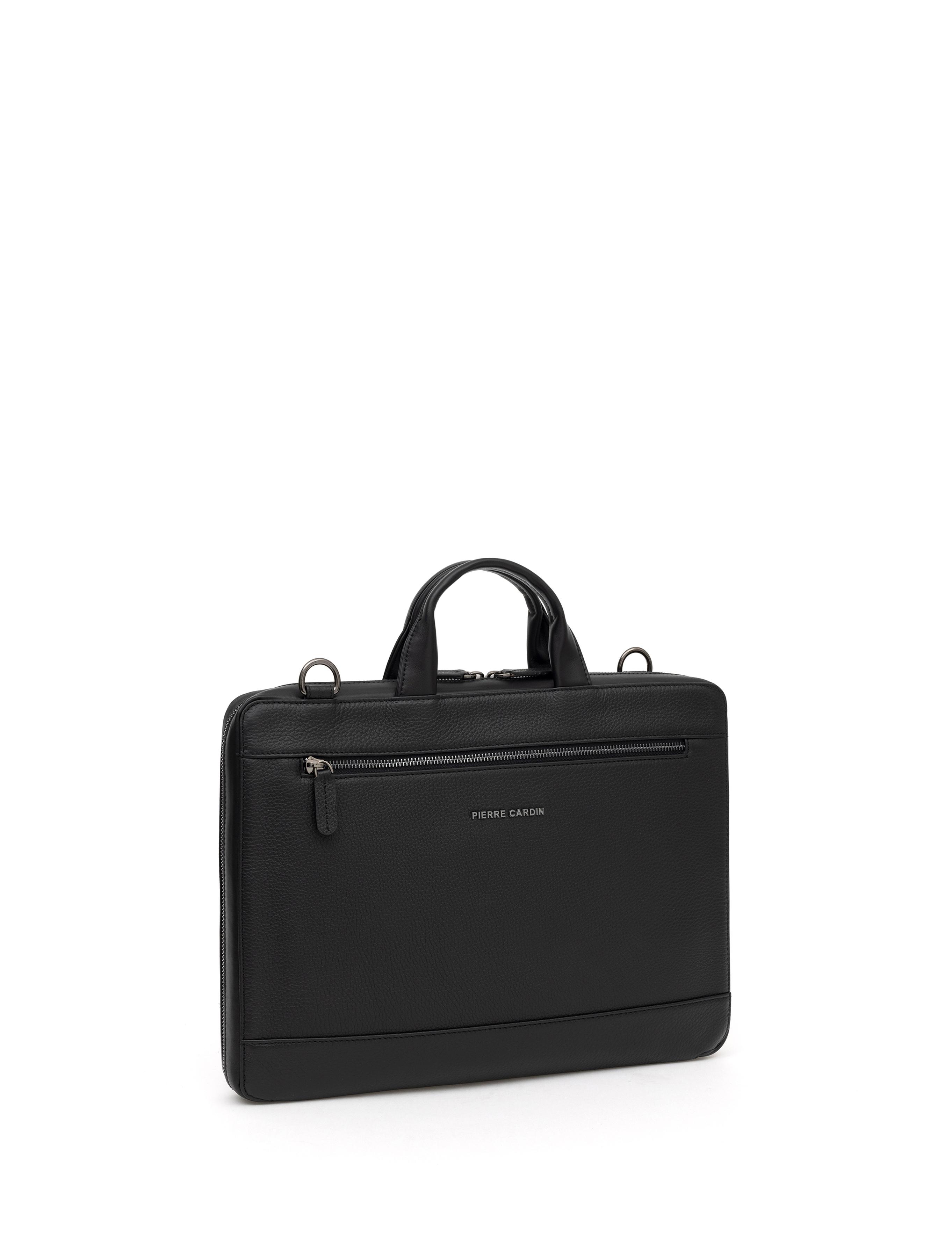 Erkek %100 Deri Siyah Evrak Çantası