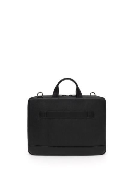 Erkek %100 Deri Siyah Evrak Çantası - 50288758003