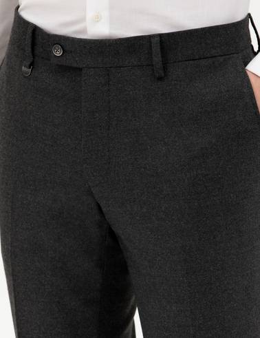 Antrasit Slim Fit Kumaş Pantolon