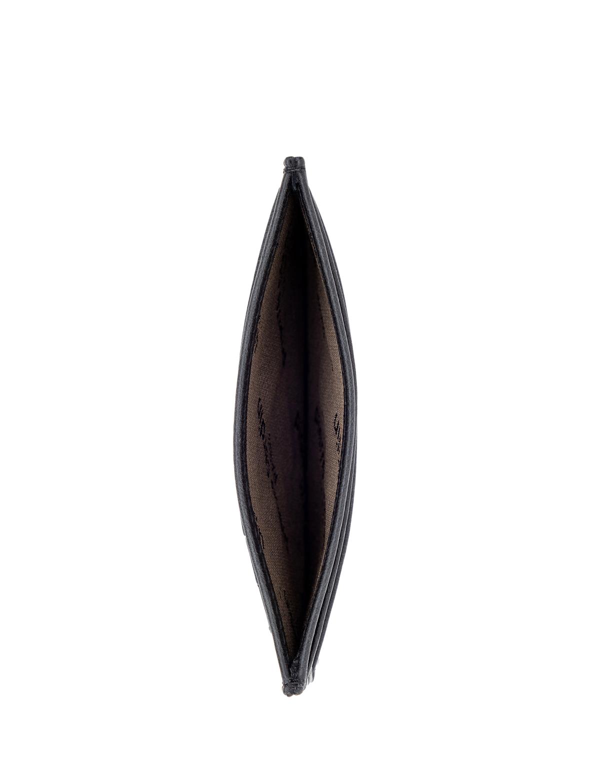 Erkek Siyah Deri Kartlık - 50292373002