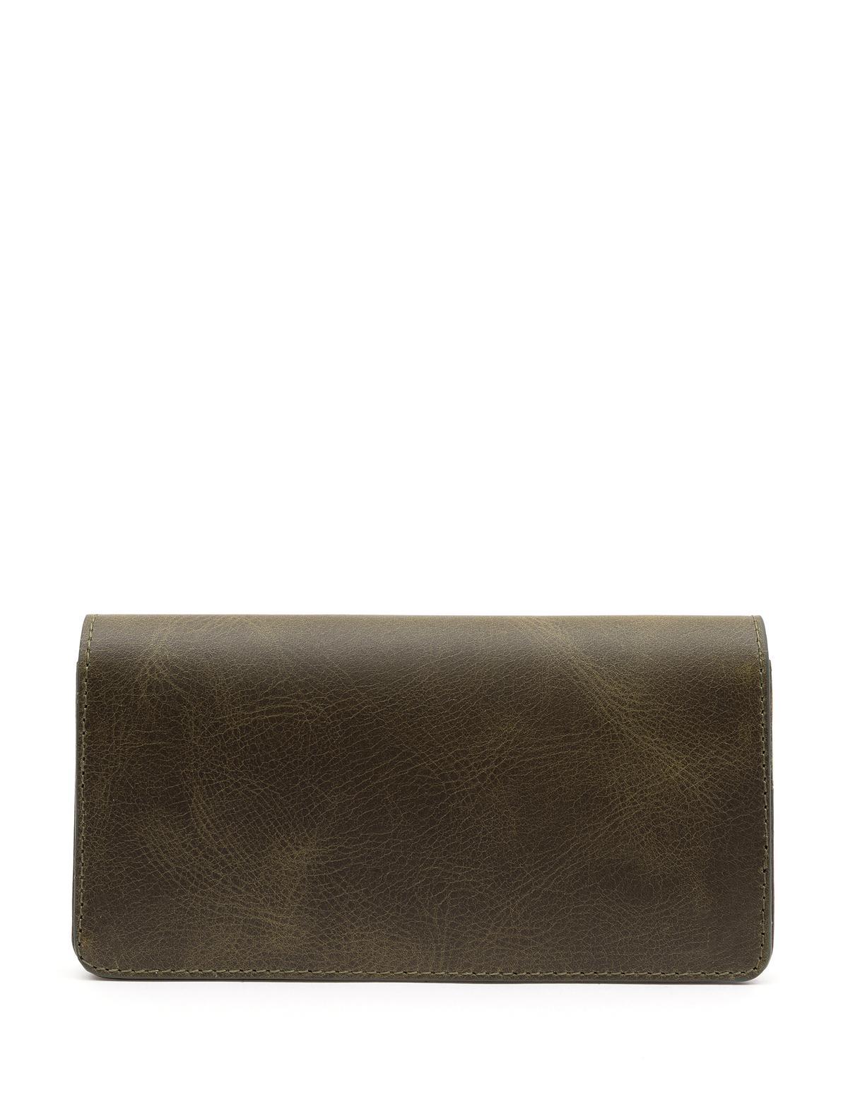 Erkek Haki Deri Kartlık - 50292375001