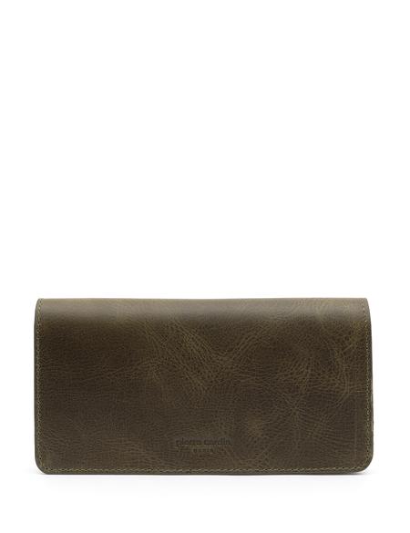 Erkek Haki Deri Kartlık - 50292375001