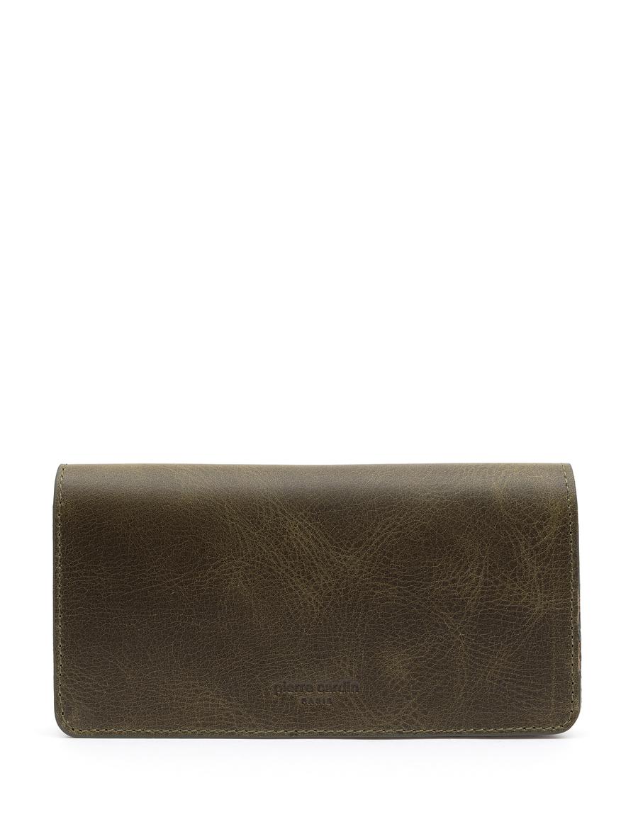 Erkek Haki Deri Kartlık