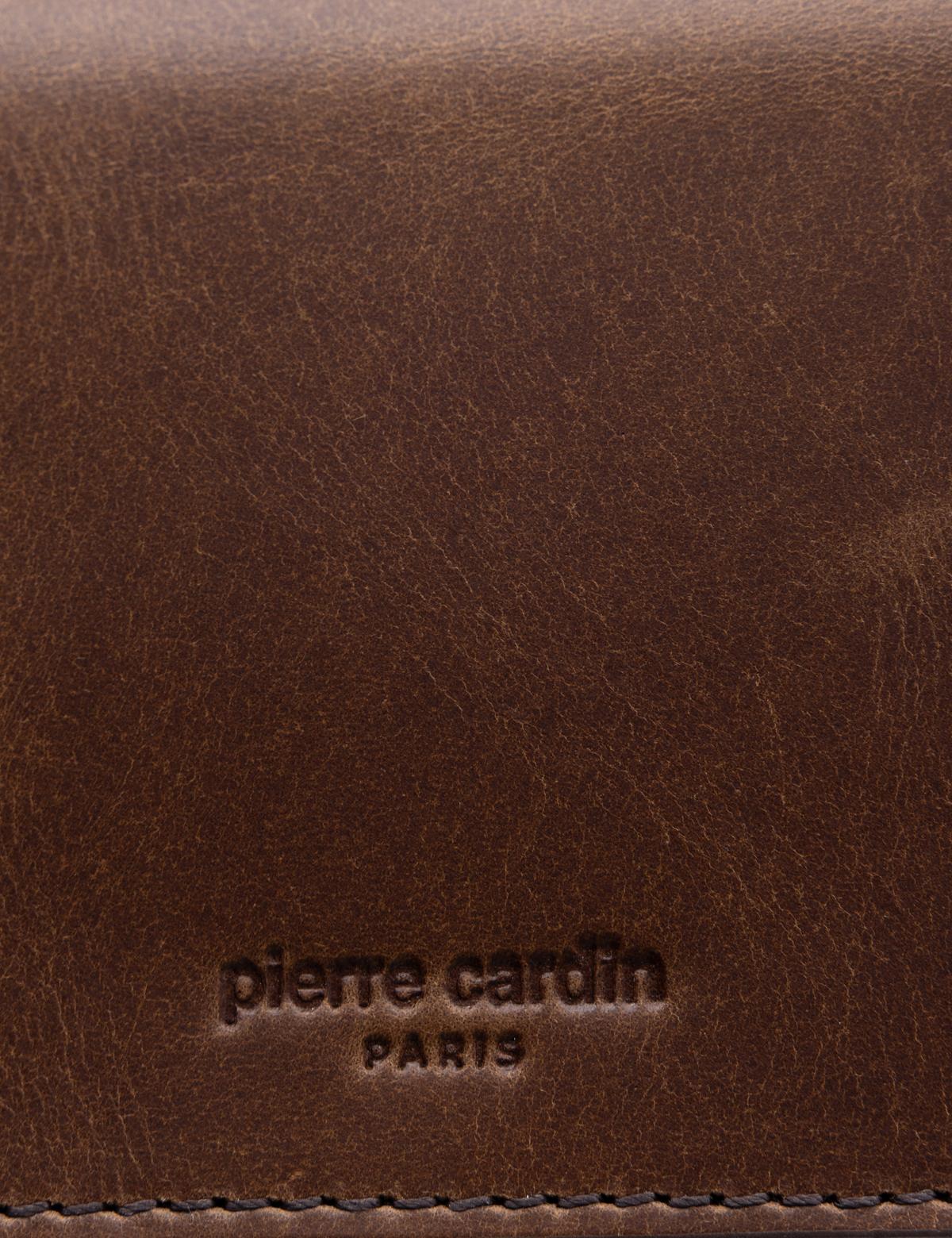 Erkek Kahverengi Deri Kartlık - 50292375002