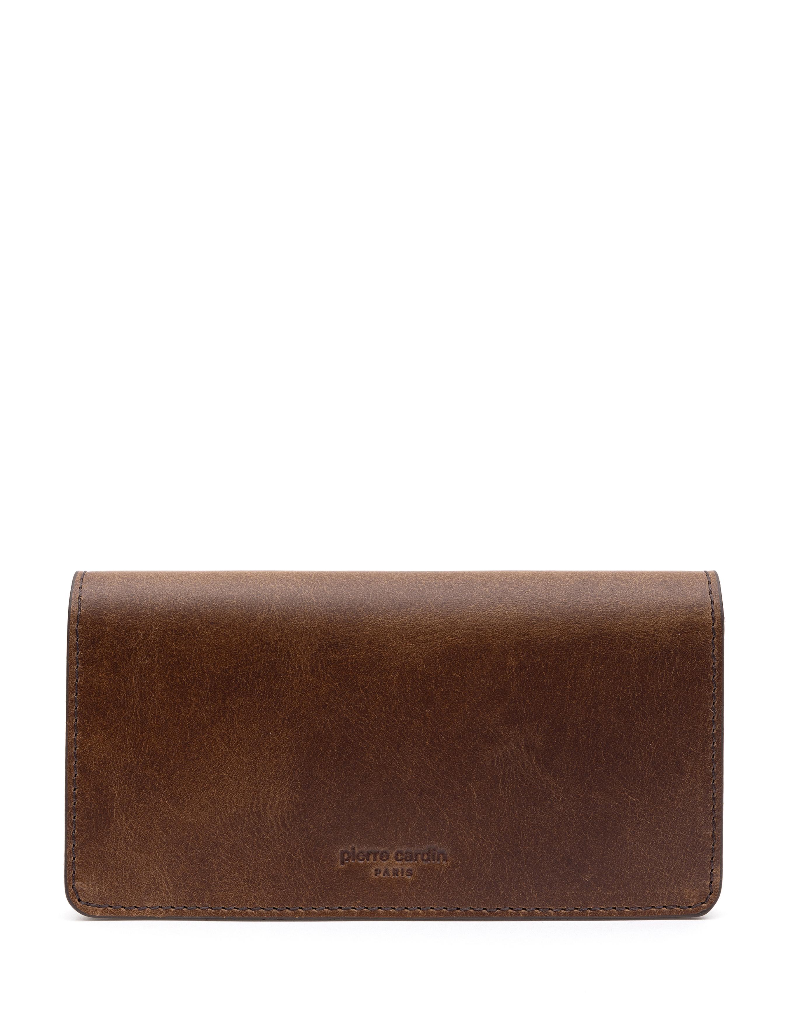 Erkek Kahverengi Deri Kartlık