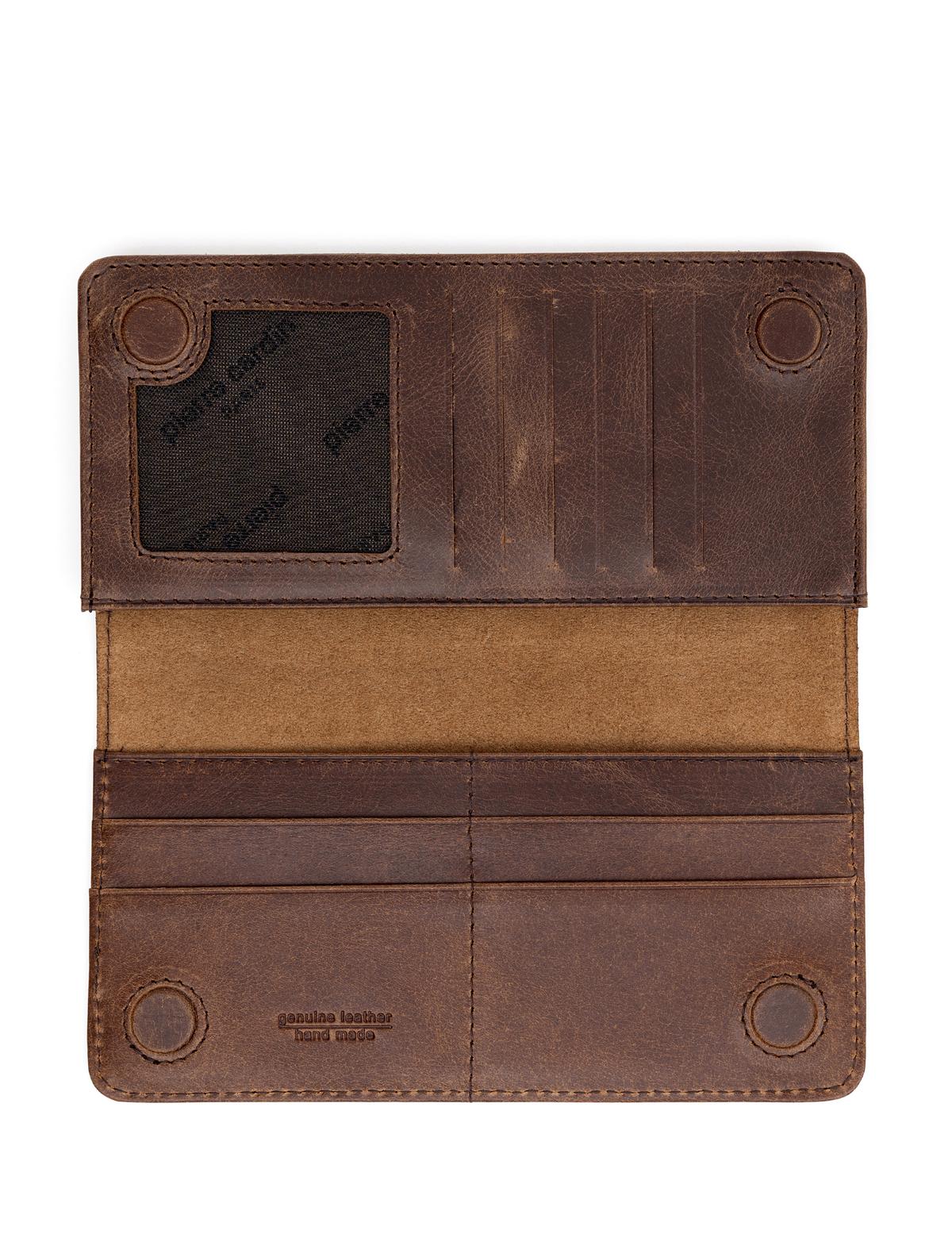 Erkek Kahverengi Deri Kartlık - 50292375002