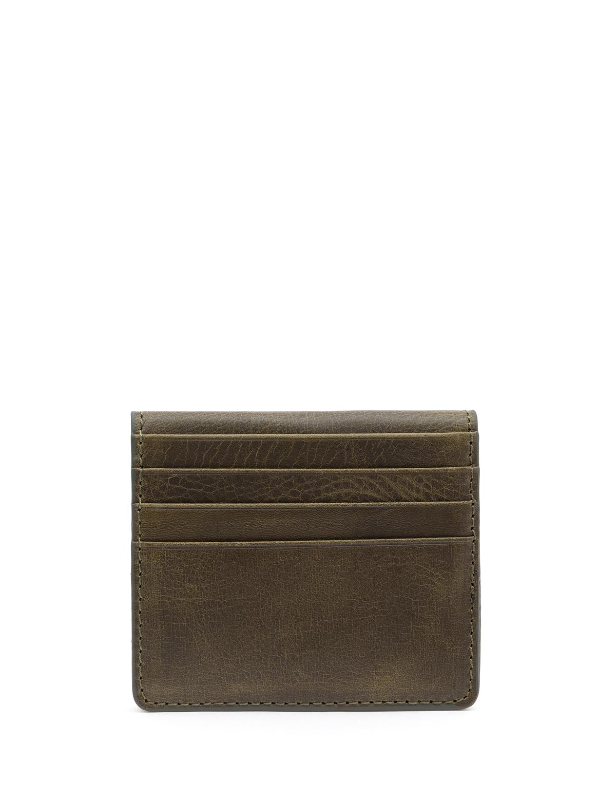 Erkek Haki Deri Cüzdan - 50292376001