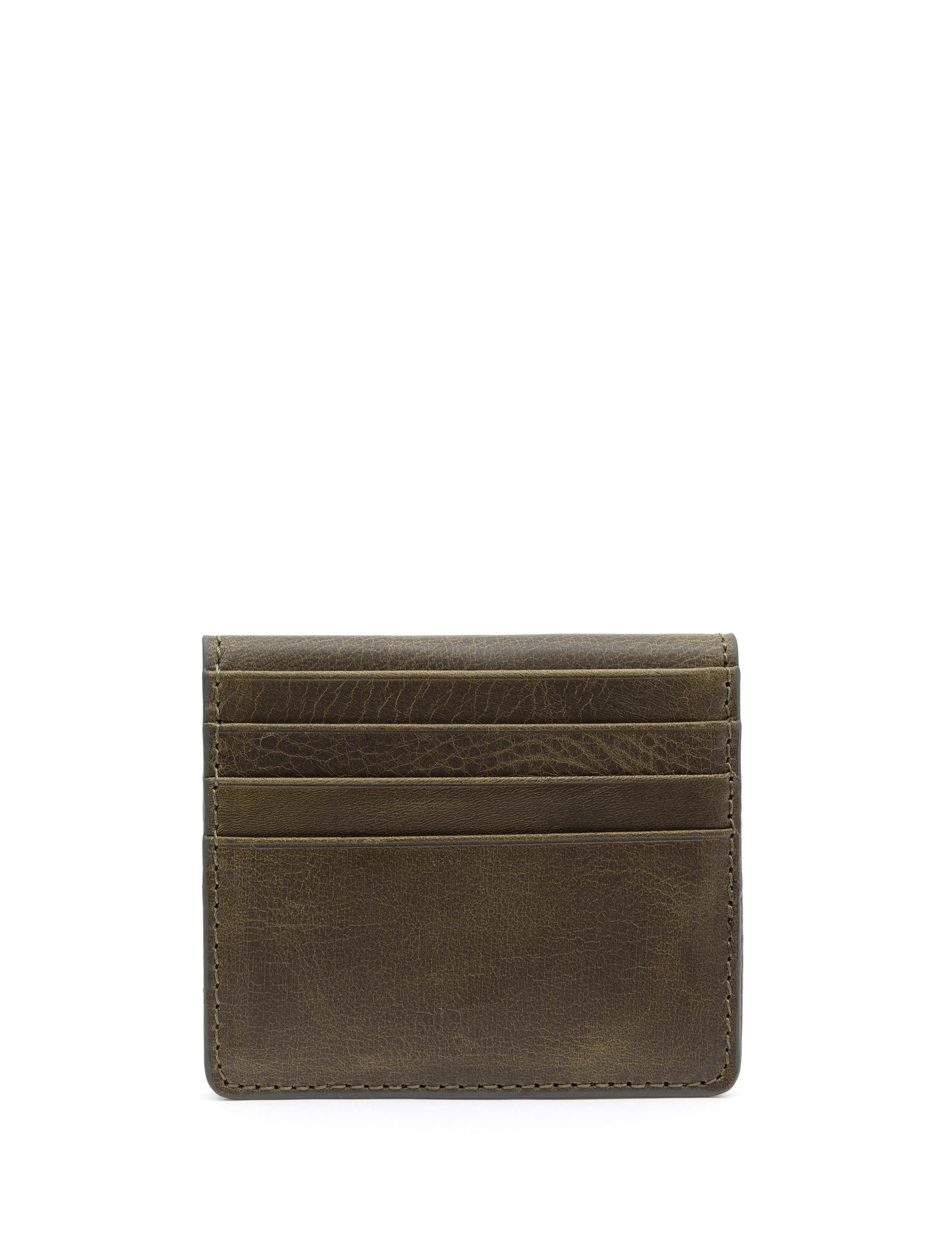 Erkek Haki Deri Cüzdan