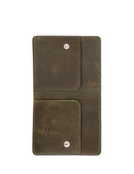 Erkek Haki Deri Cüzdan - 50292376001