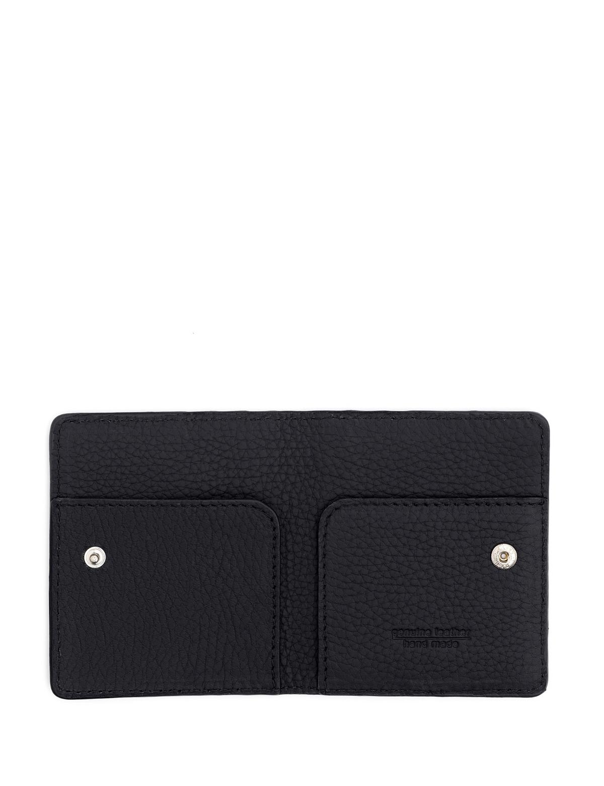 Erkek Siyah Deri Cüzdan - 50292376003