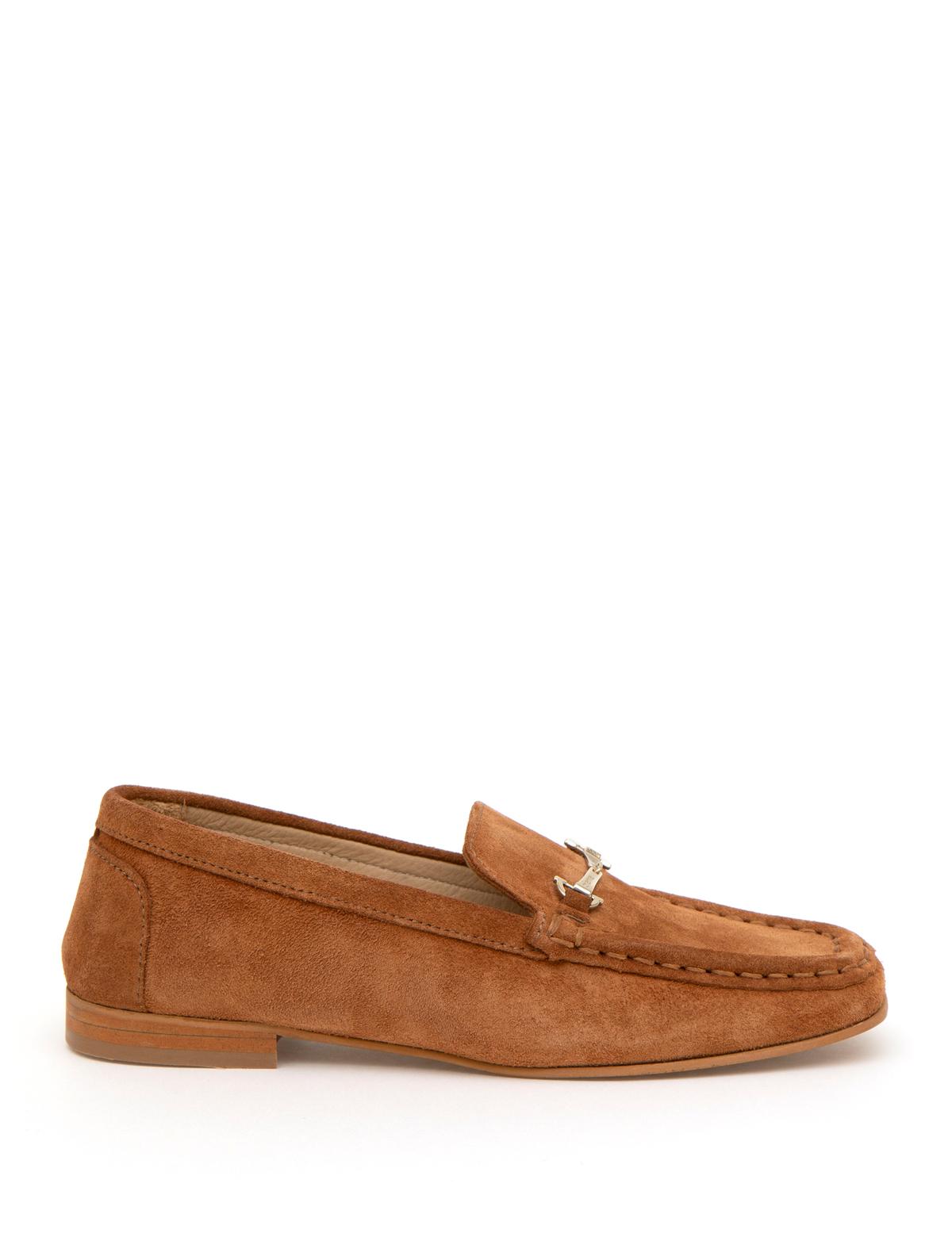 Taba Süet Deri Loafer - 50286510042