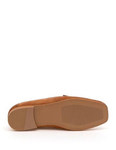 Taba Süet Deri Loafer