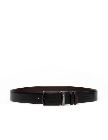 Siyah Çift Taraflı Kemer - 50294386002