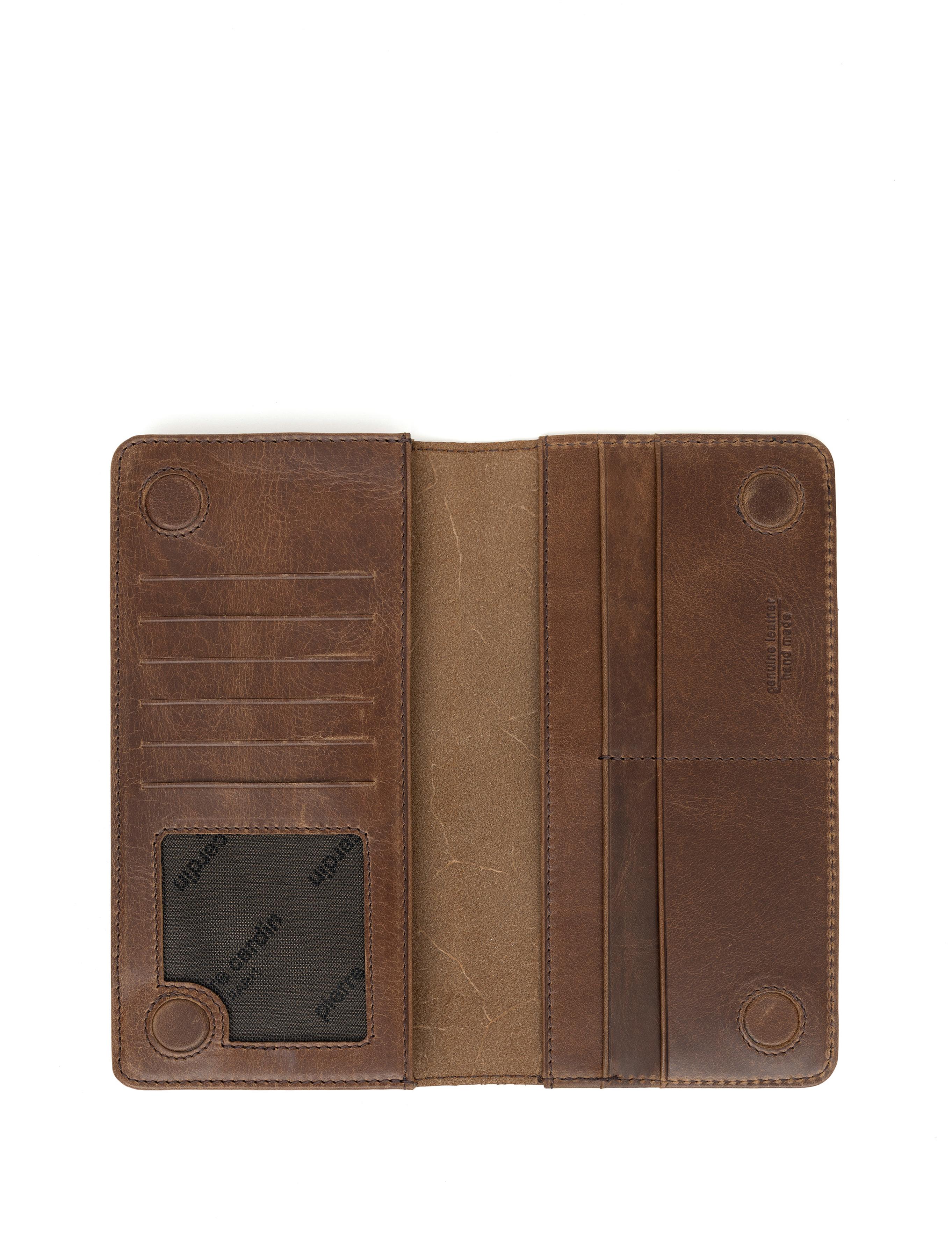 Erkek Kahverengi Deri Cüzdan