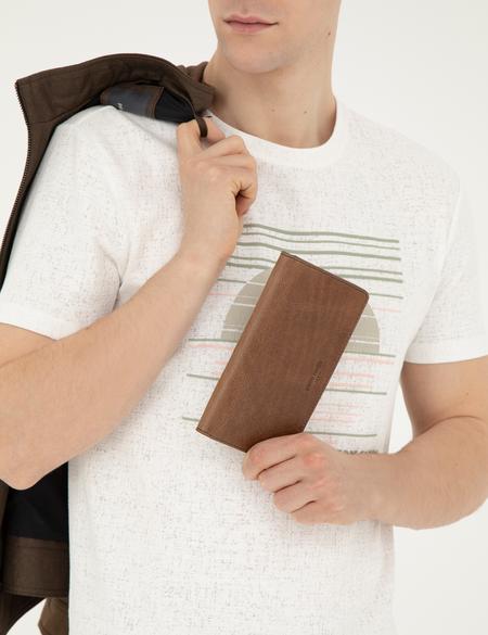 Erkek Kahverengi Deri Cüzdan - 50294627002