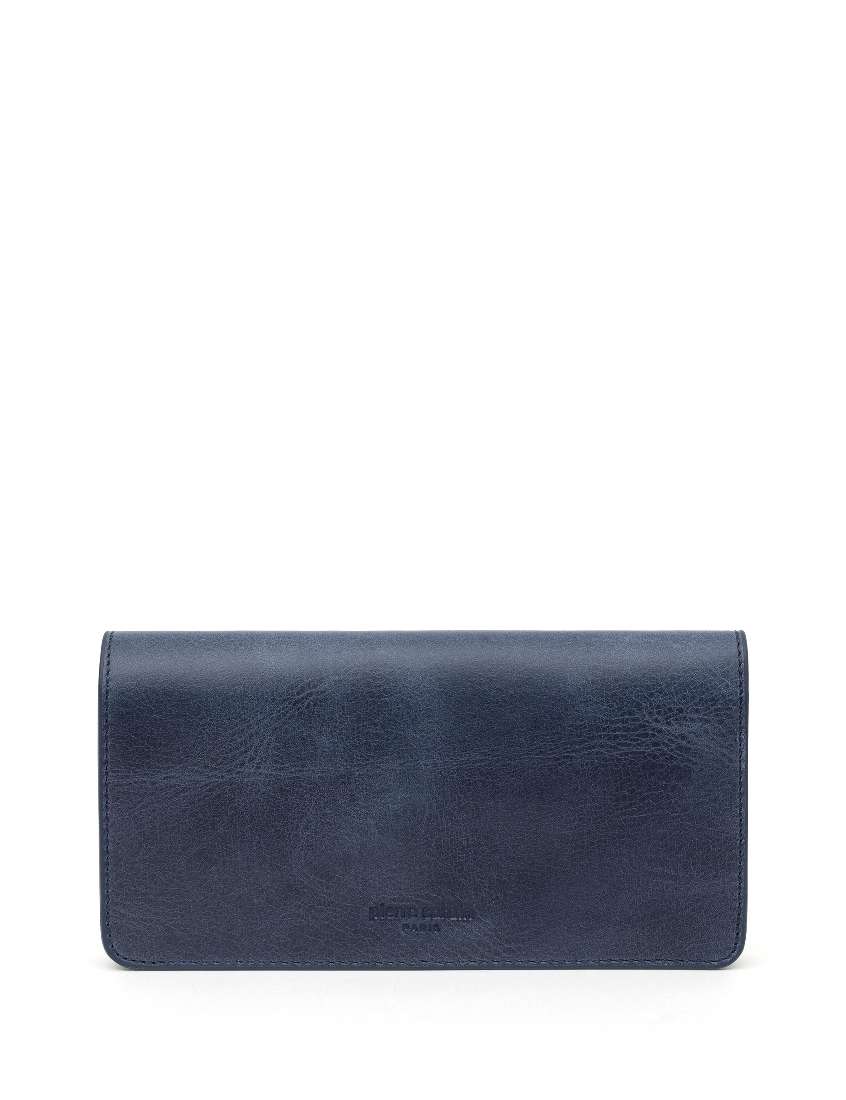 Erkek Lacivert Deri Cüzdan