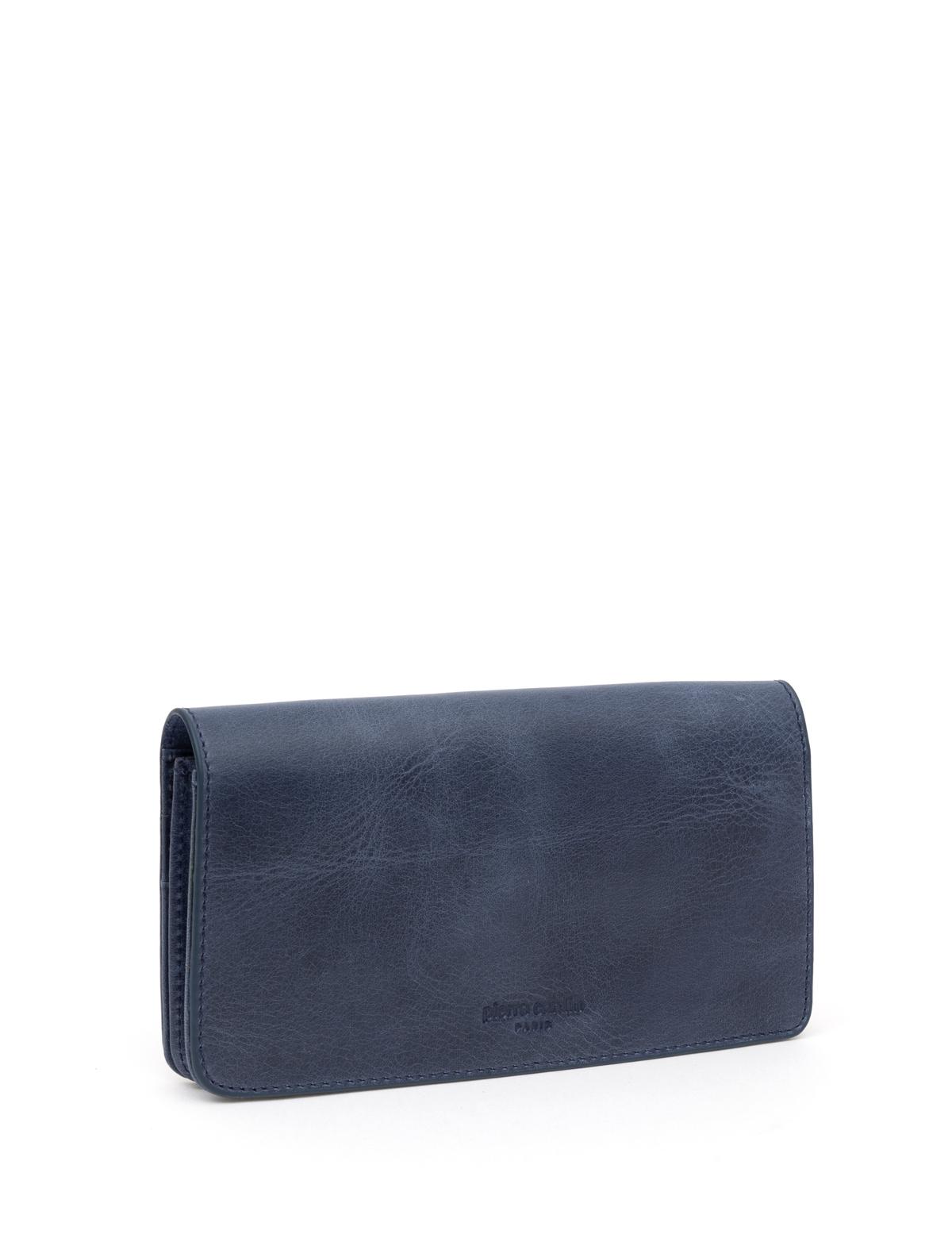 Erkek Lacivert Deri Cüzdan - 50294627003