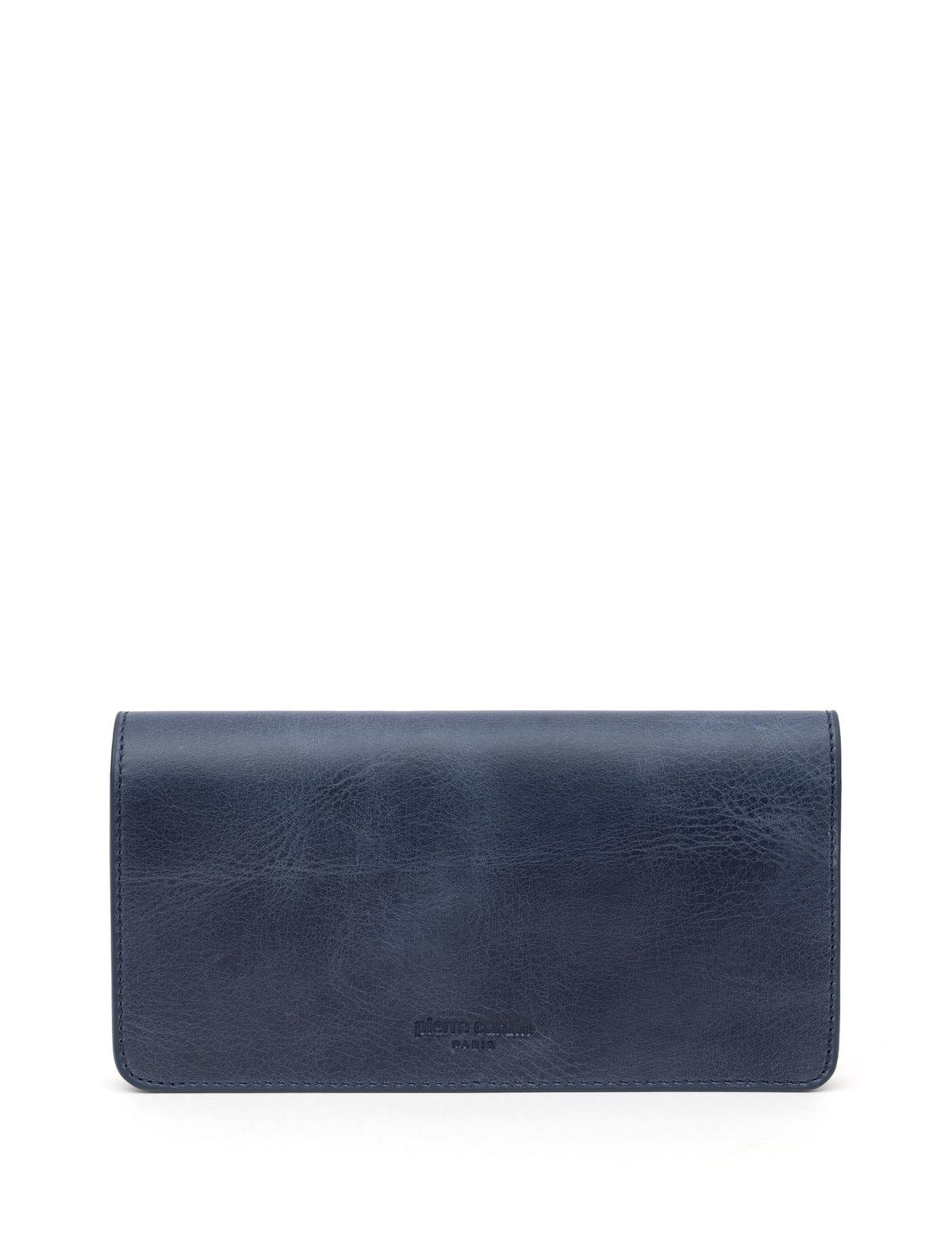 Erkek Lacivert Deri Cüzdan