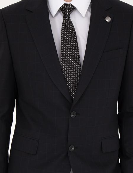 Siyah Slim Fit Takım Elbise - 50285263005