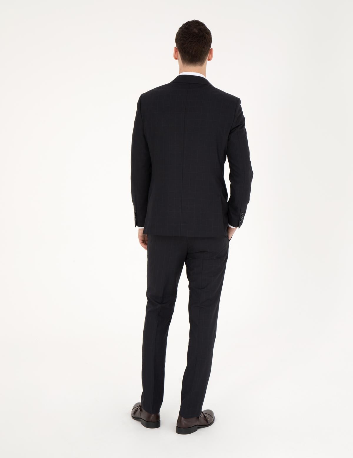 Siyah Slim Fit Takım Elbise - 50285263005