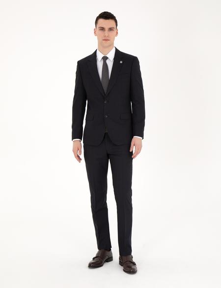 Siyah Slim Fit Takım Elbise - 50285263005