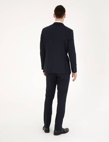 Lacivert Slim Fit Takım Elbise