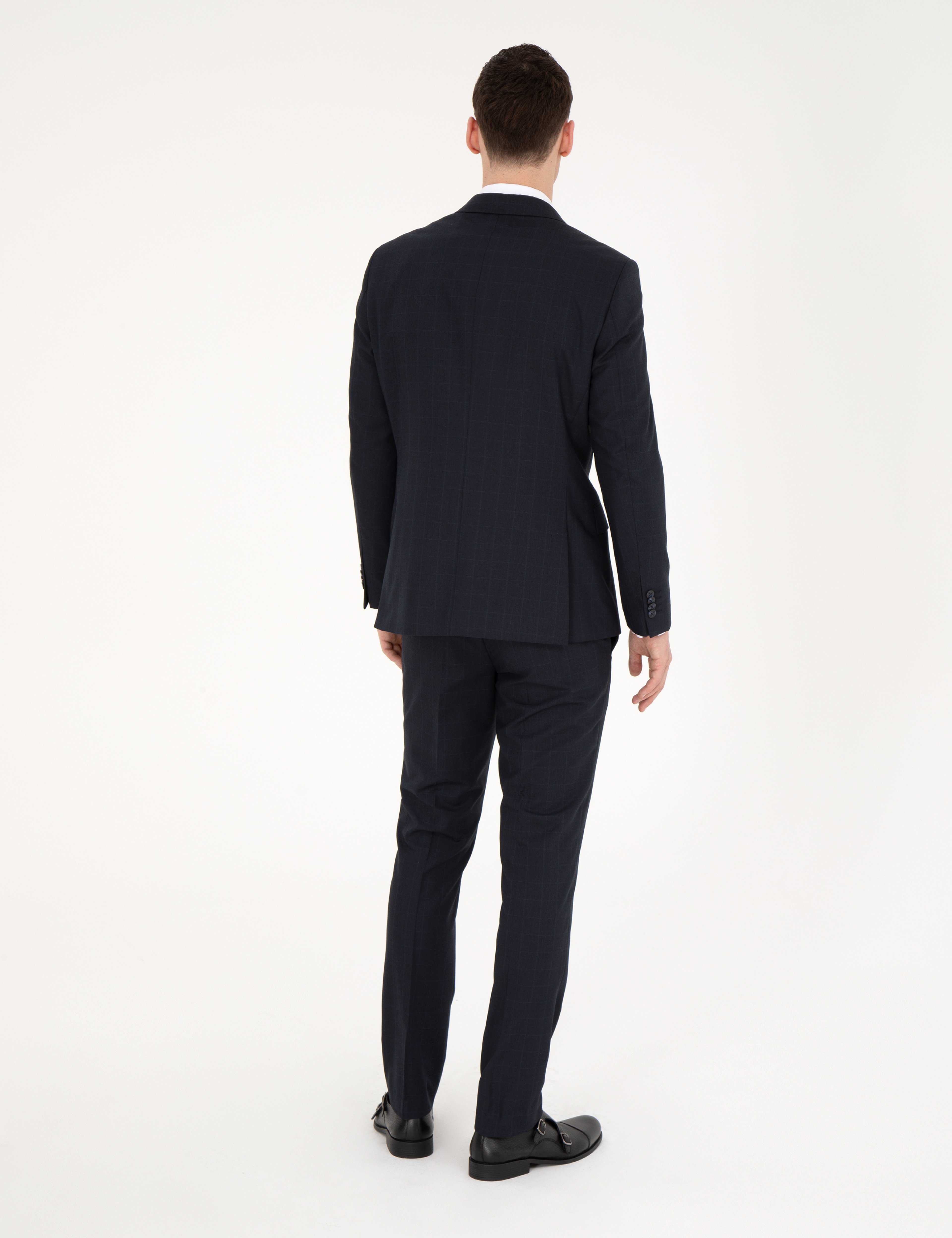 Lacivert Slim Fit Takım Elbise