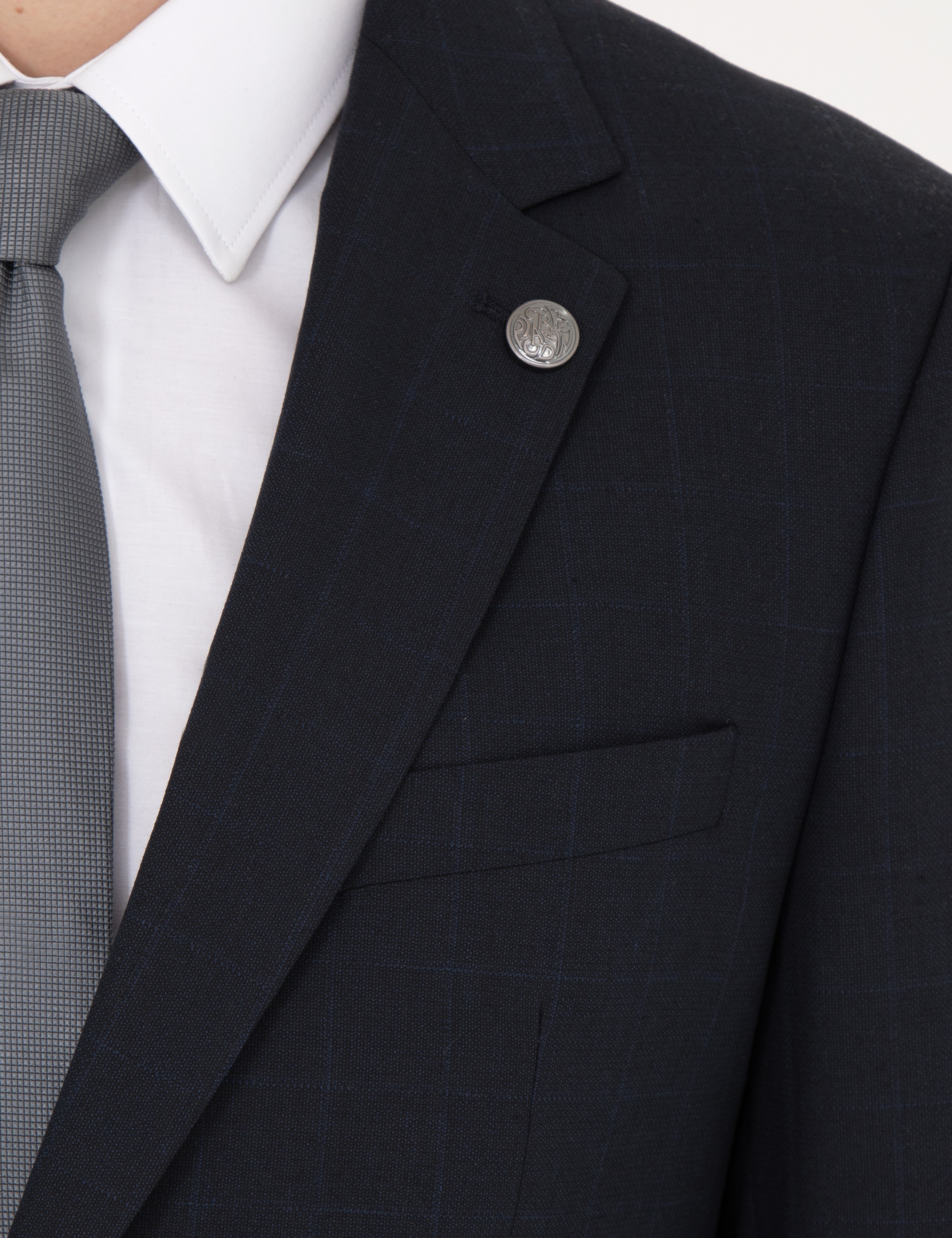 Lacivert Slim Fit Takım Elbise