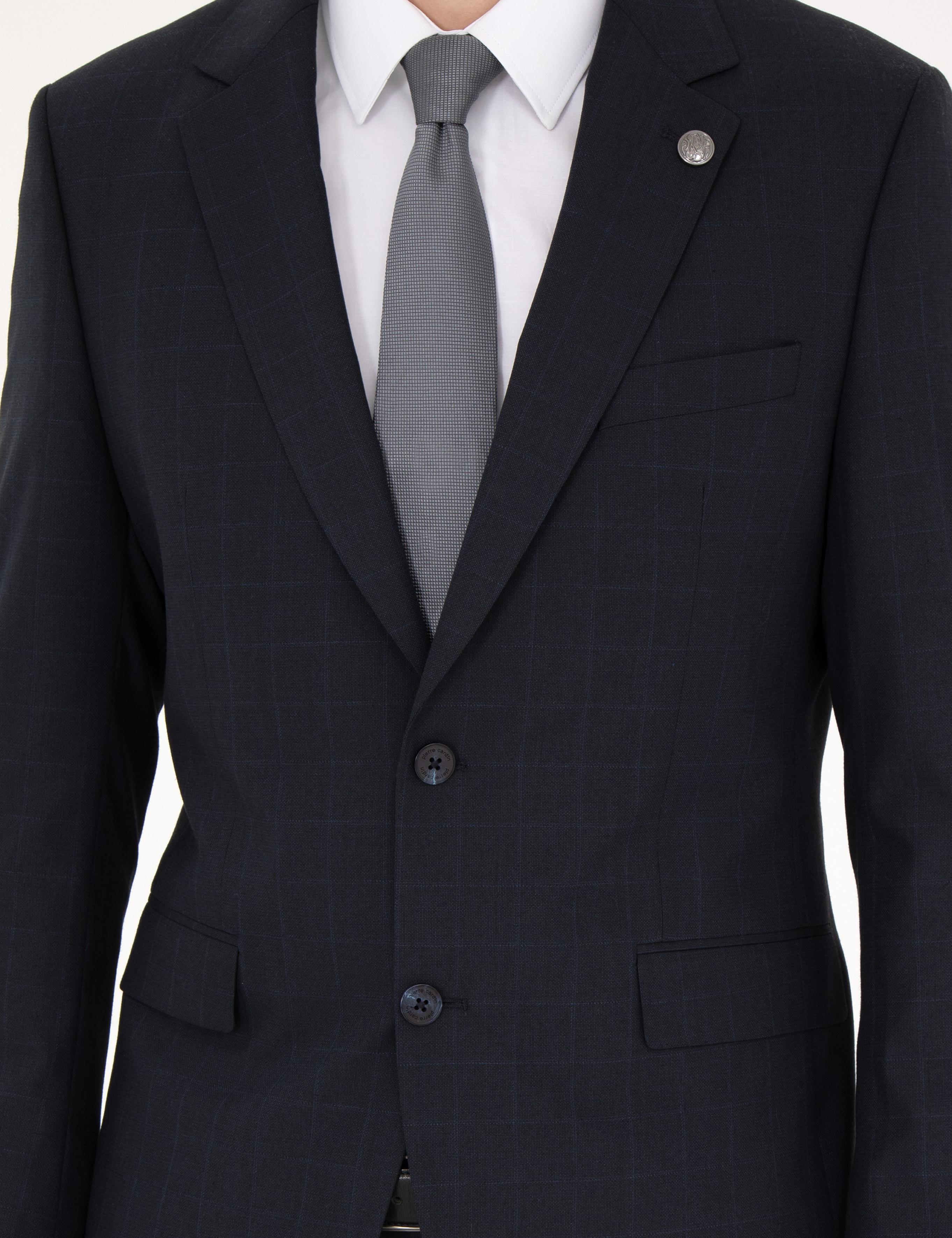 Lacivert Slim Fit Takım Elbise