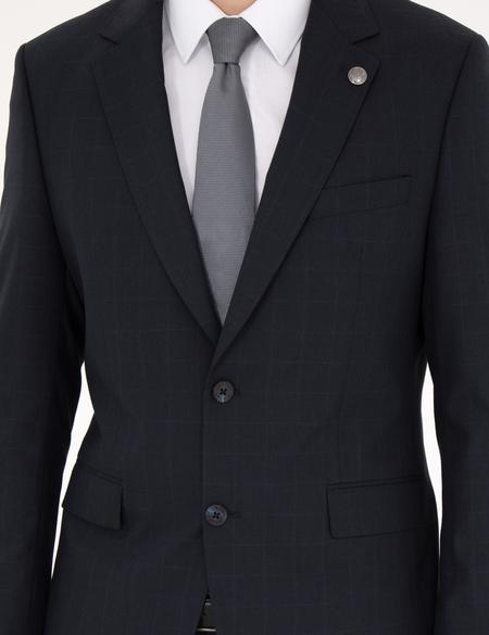 Lacivert Slim Fit Takım Elbise - 50285263041