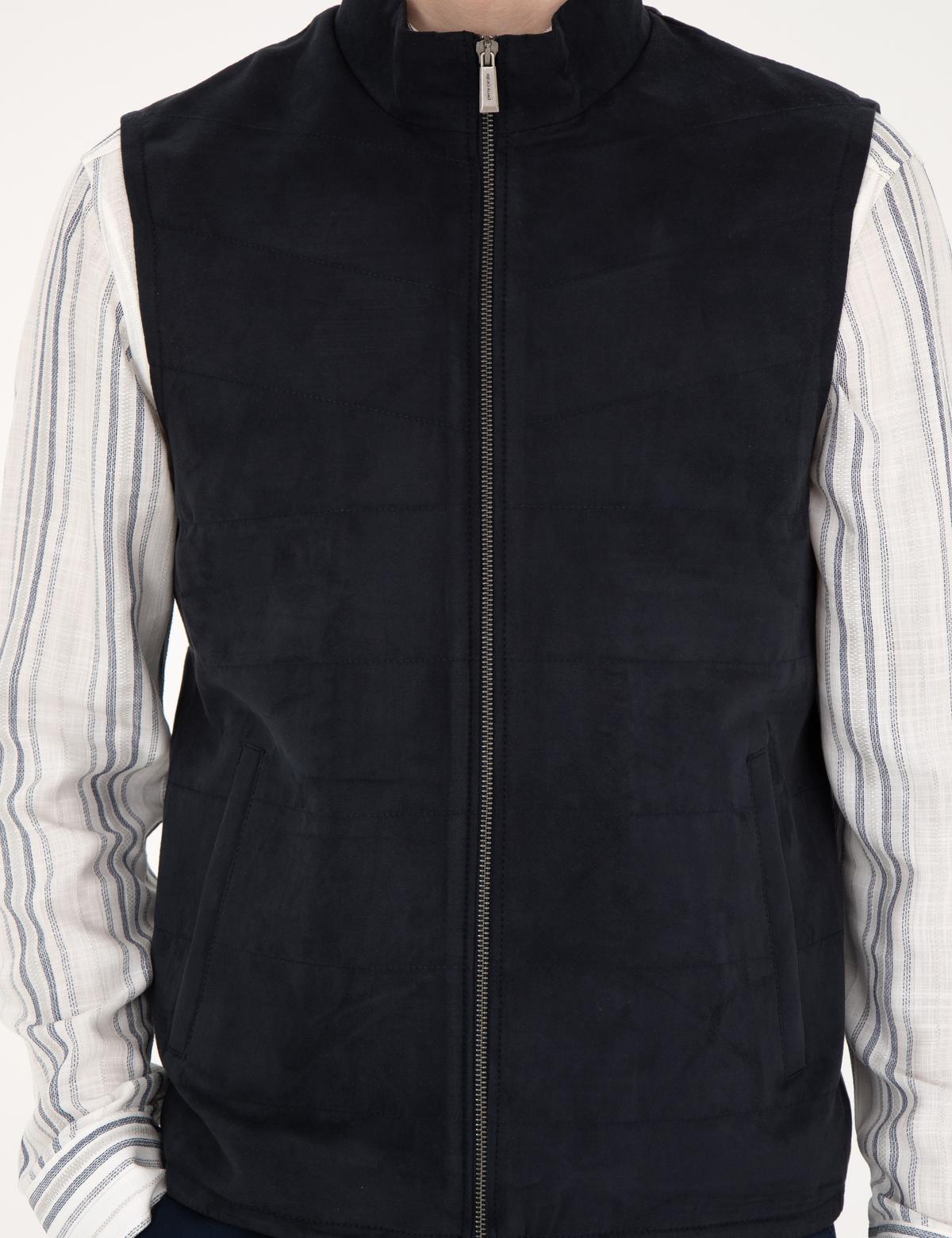 Lacivert Yelek - 50293985008