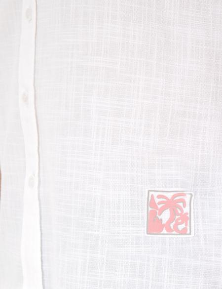 Beyaz Regular Fit Uzun Kollu Gömlek - 50284917010