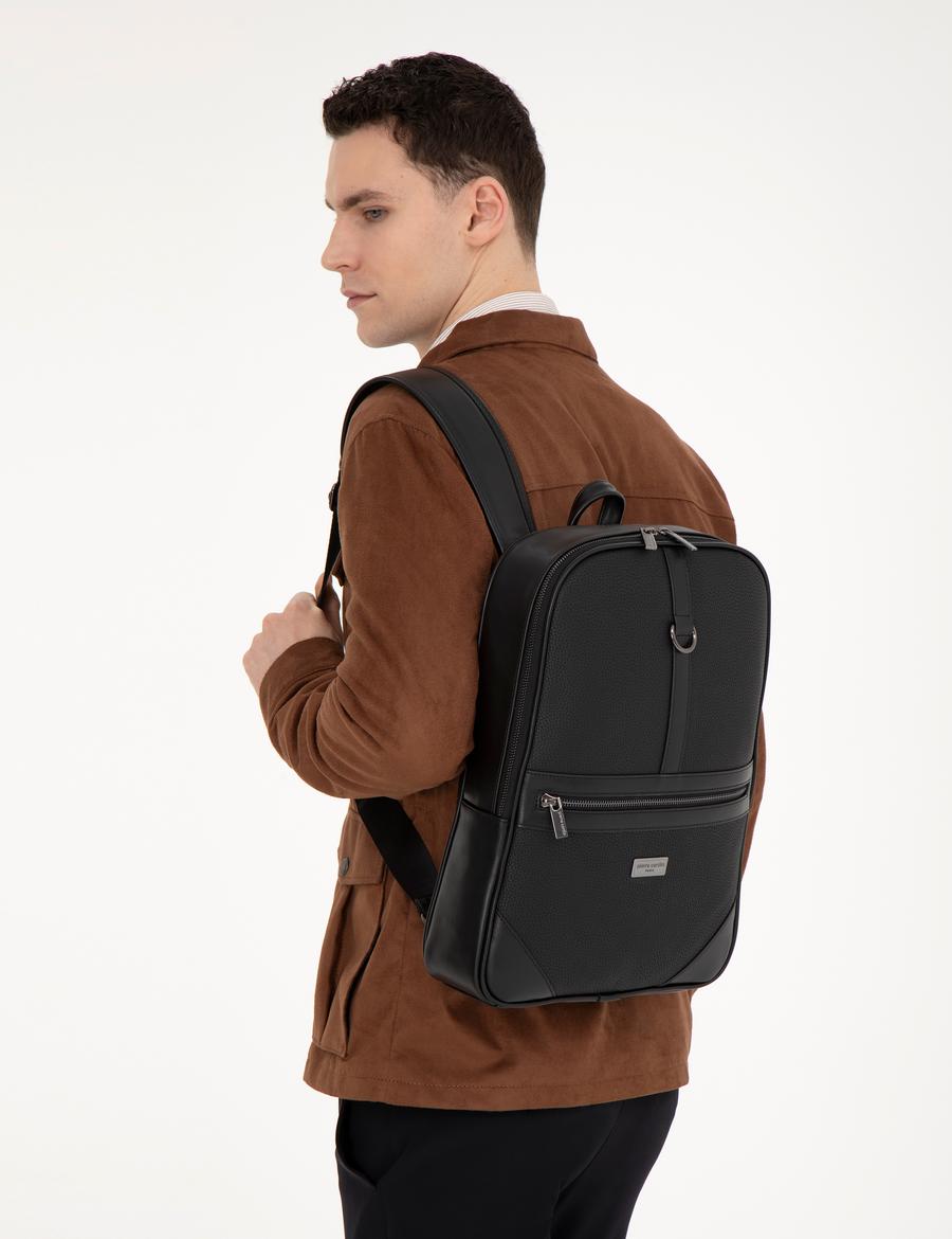 Erkek Siyah Sırt Çantası