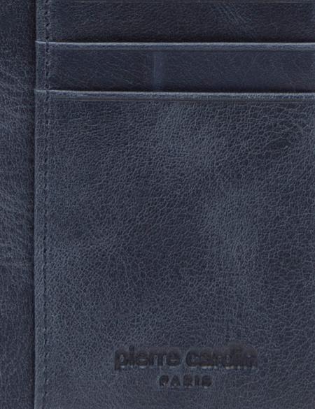 Erkek Lacivert Deri Kartlık - 50289269005