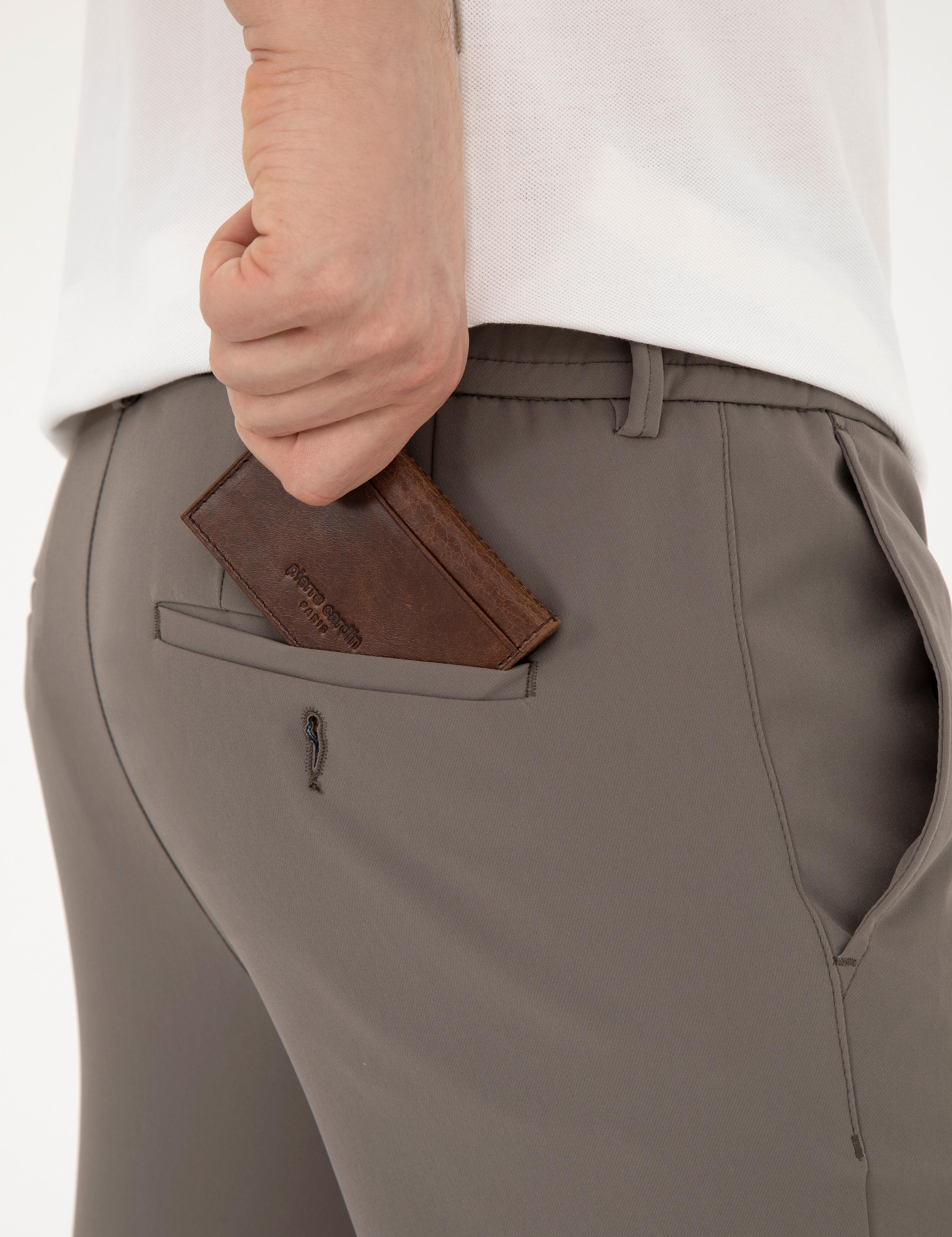 Erkek Kahverengi Deri Kartlık