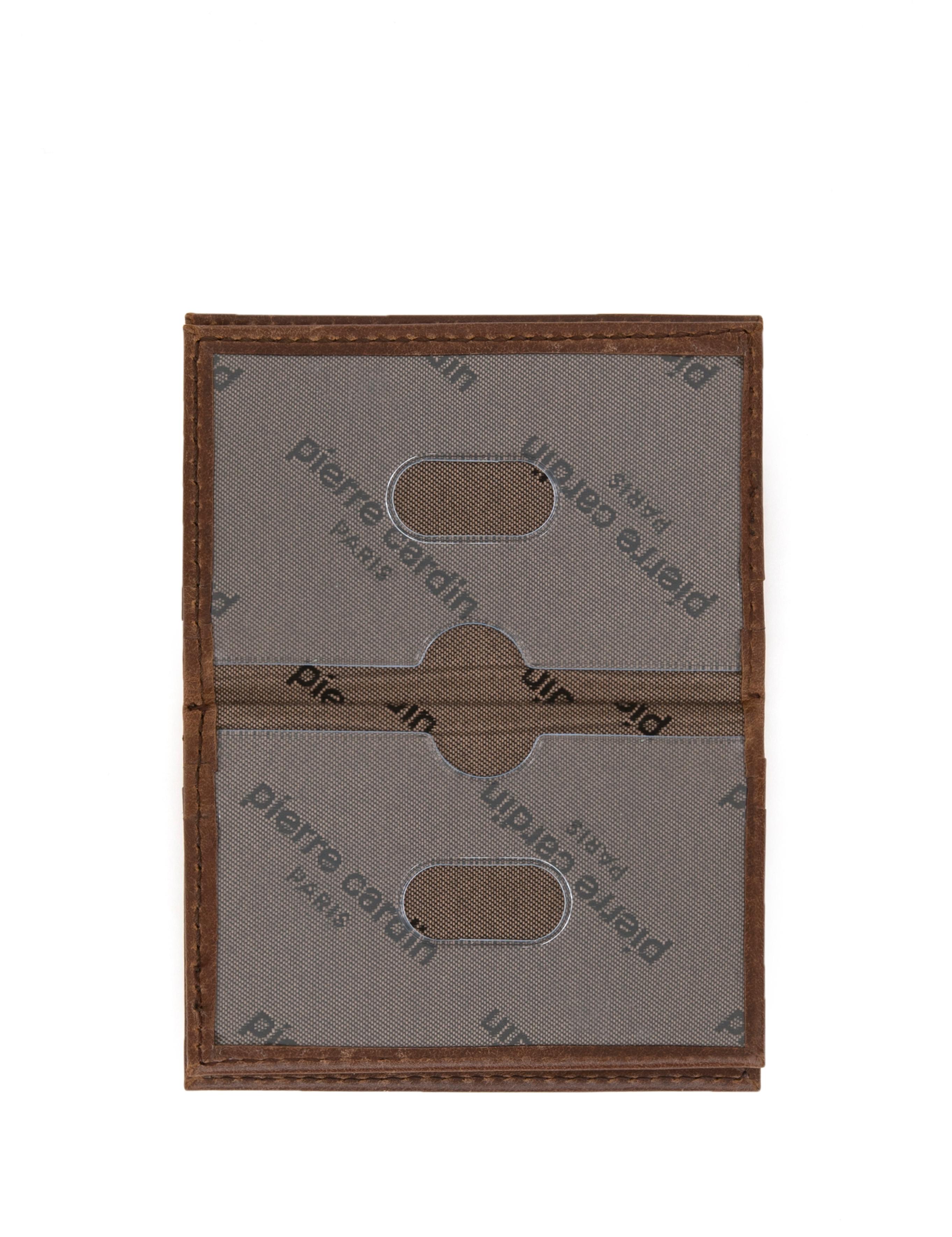 Erkek Kahverengi Deri Kartlık