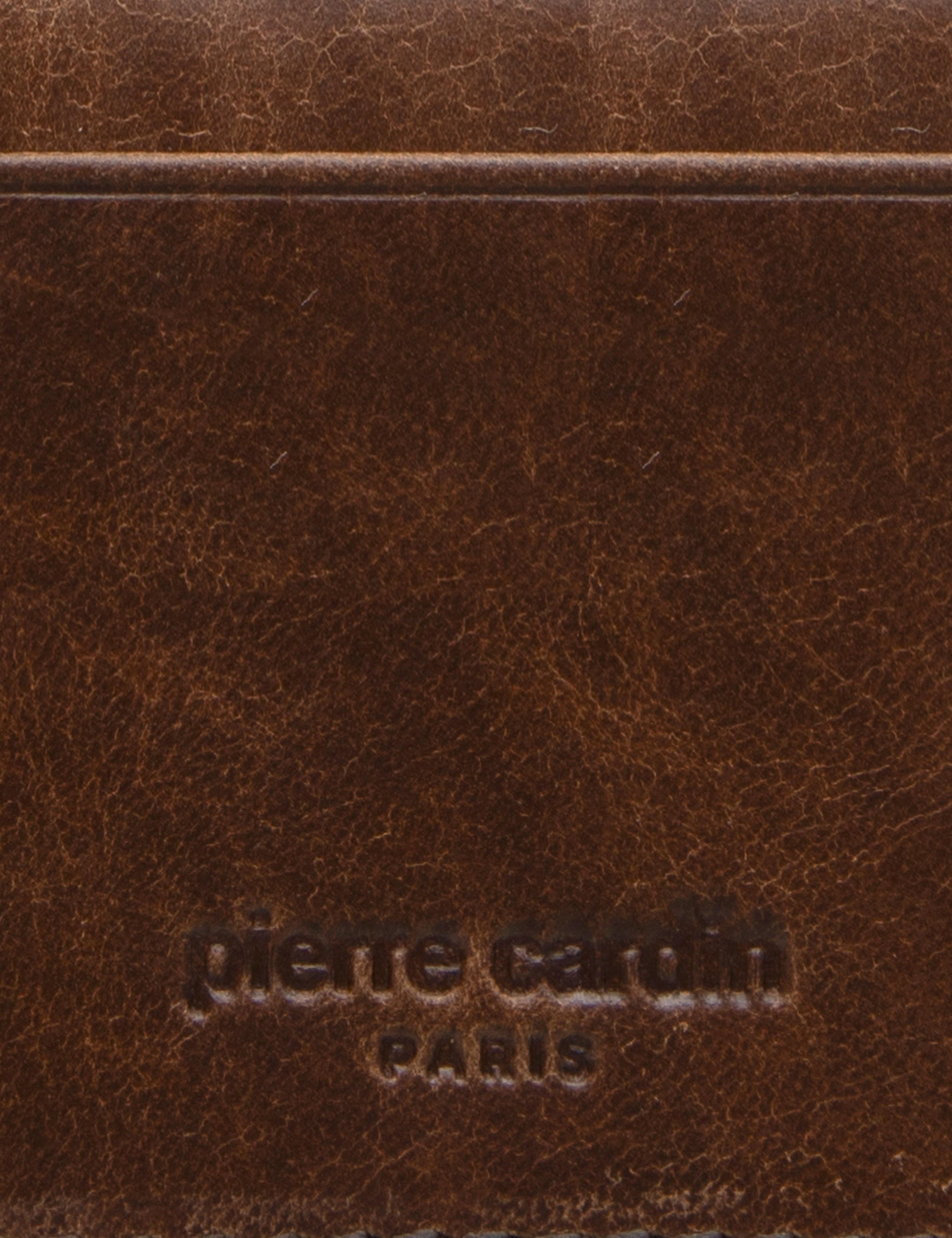 Erkek Kahverengi Deri Kartlık