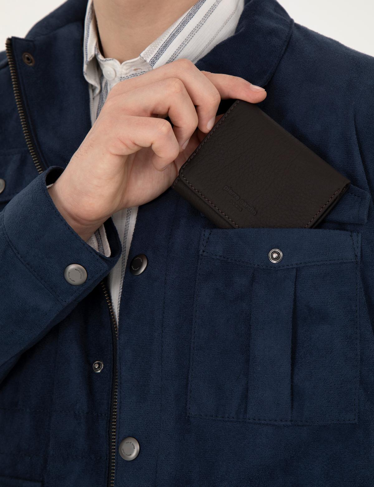 Erkek Kahverengi Deri Cüzdan - 50294371001