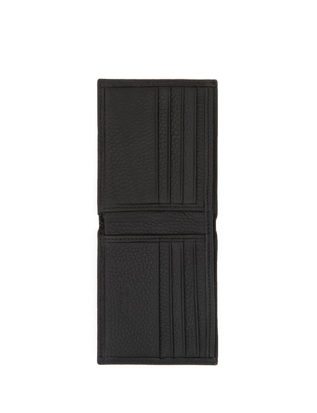 Erkek Siyah Deri Cüzdan - 50294624002