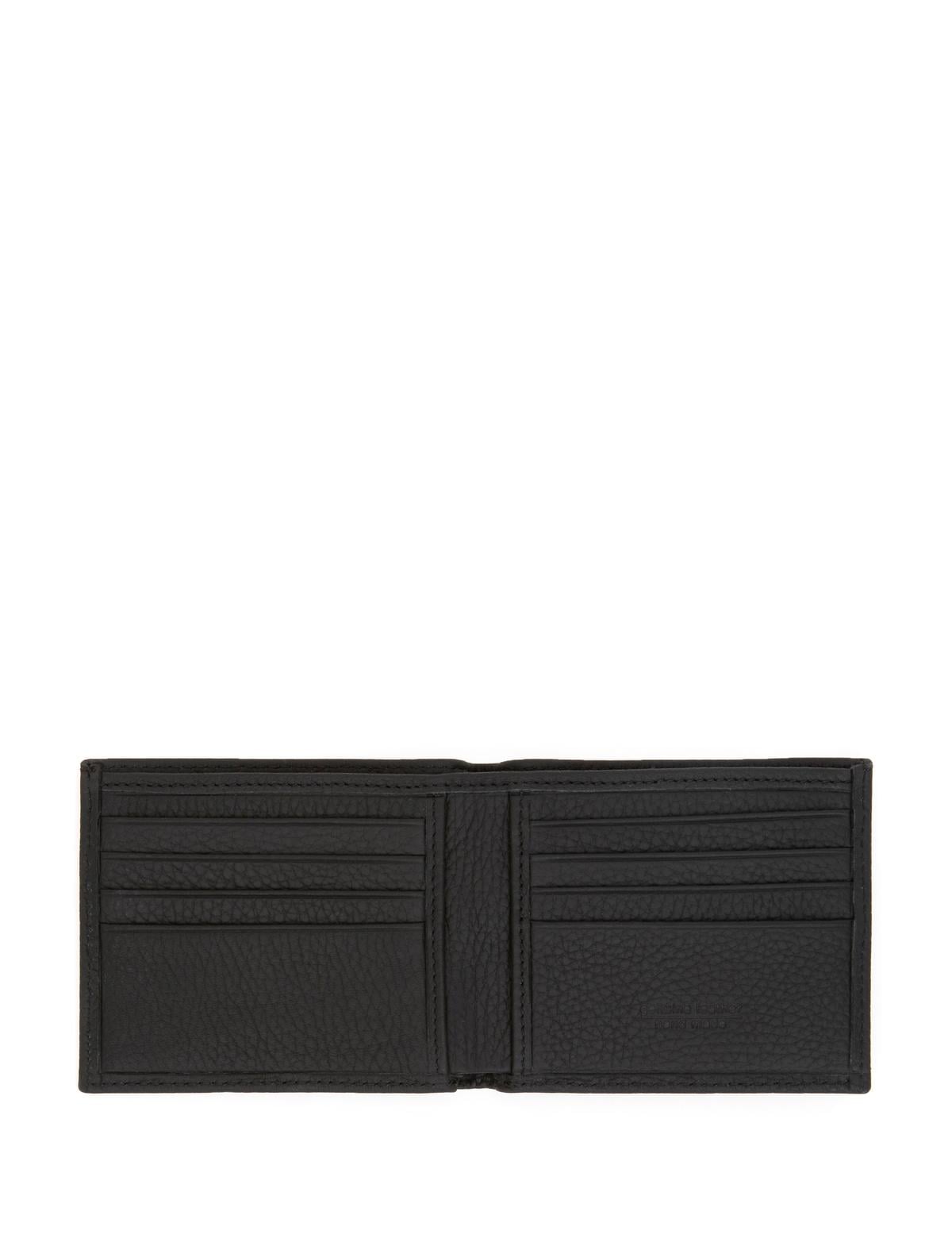 Erkek Siyah Deri Cüzdan - 50294624002