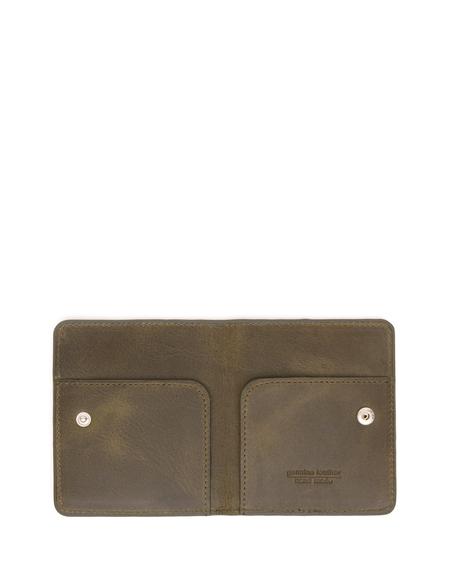 Erkek Haki Deri Cüzdan - 50294628001