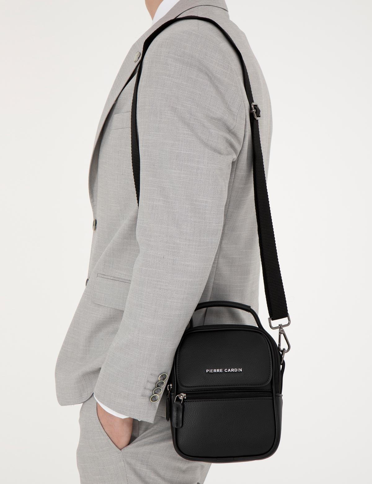 Erkek Siyah Askılı El Çantası - 50286600003