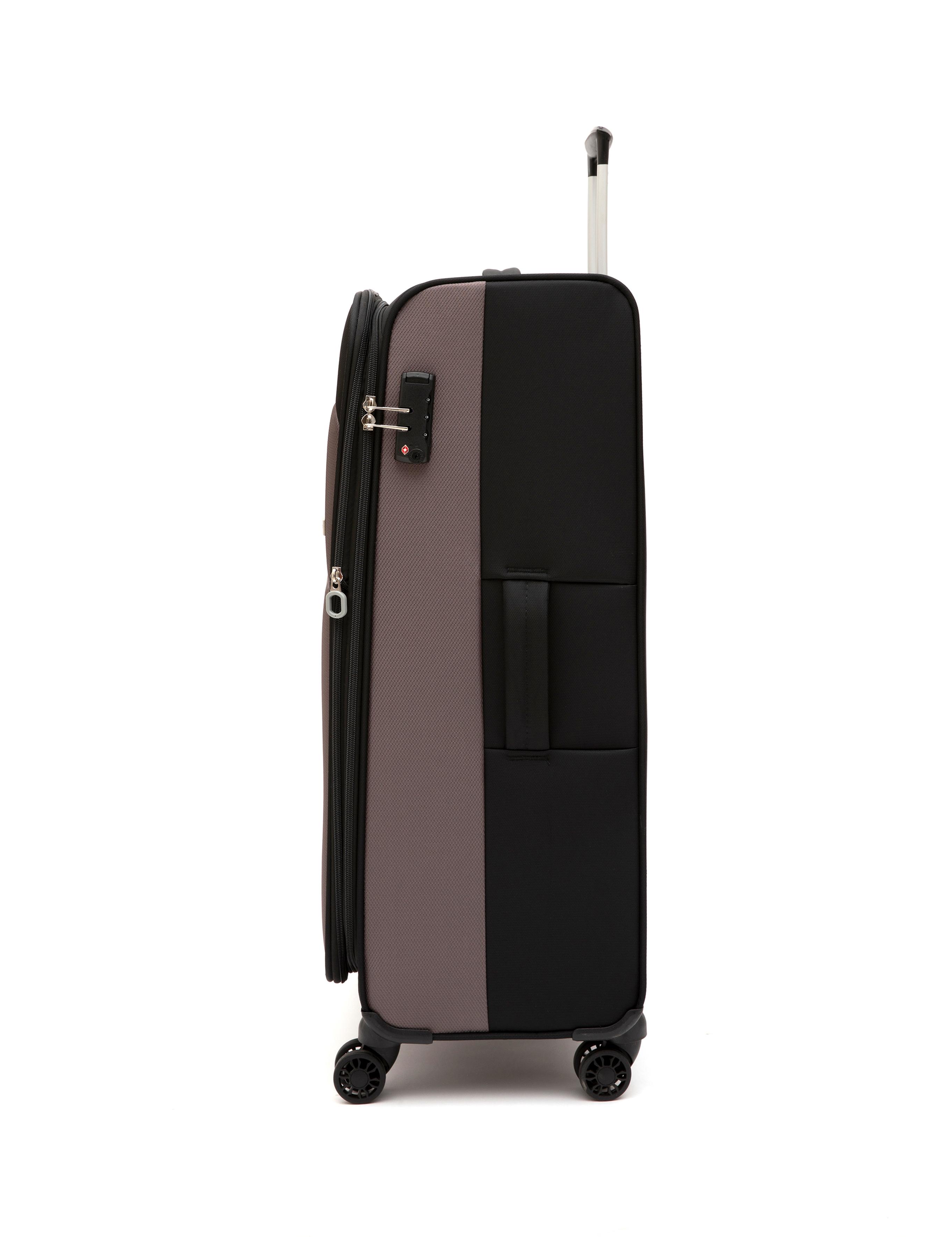 Siyah Büyük Boy Kumaş Valiz