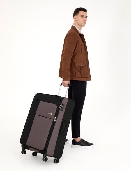 Siyah Büyük Boy Kumaş Valiz - 50294161001